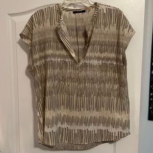 Women’s grey/cream blouse